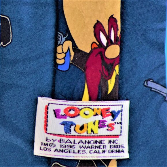 Warner Bros. Vtg 1996, Looney Tunes Necktie - Picture 16 of 16